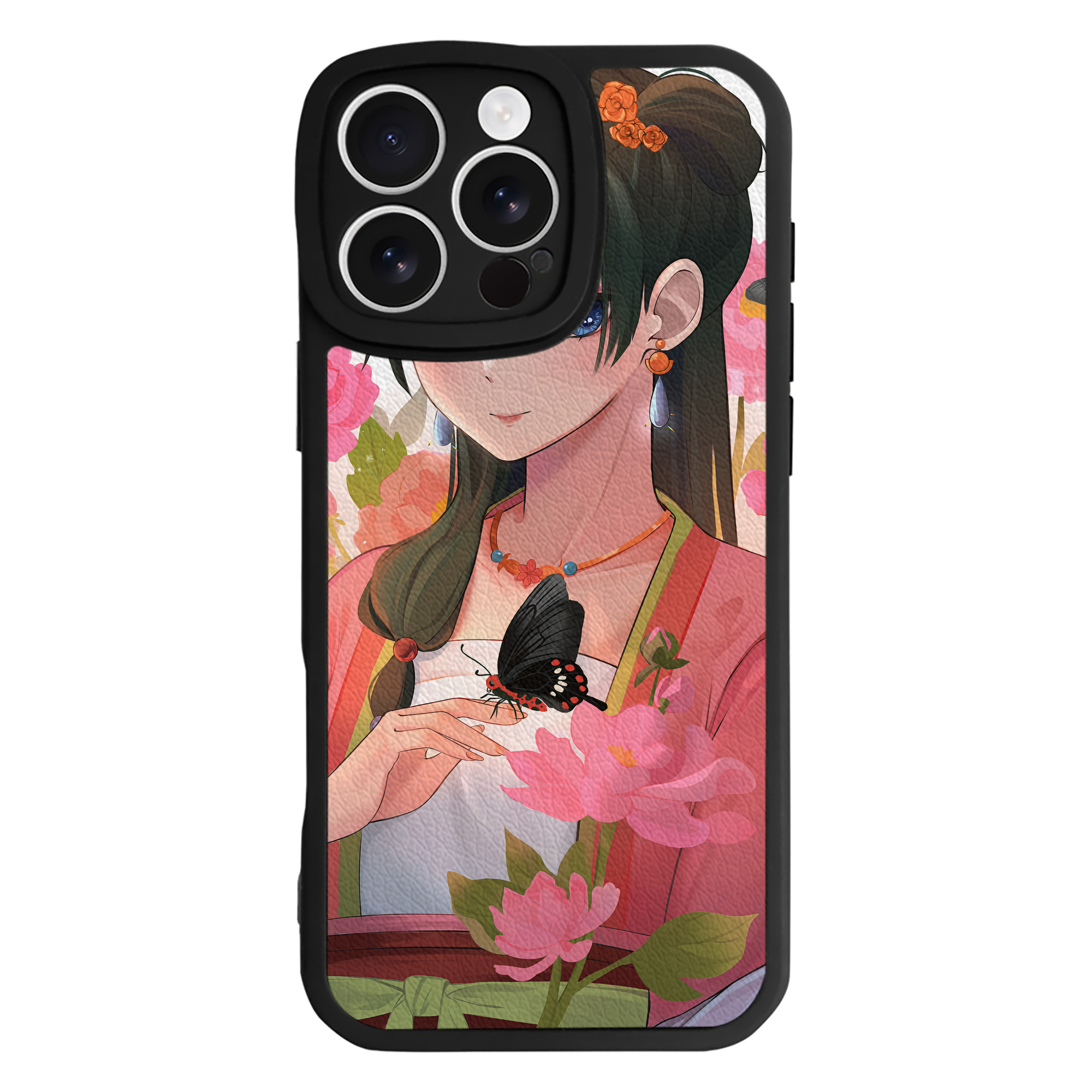 （画像用） 薬屋のひとりごと The Apothecary Diaries 【iPhone 16シリーズ対応】シリコンスマホケース（レザー調） 材質：シリコン